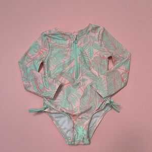 Toddler girls one piece swim suit